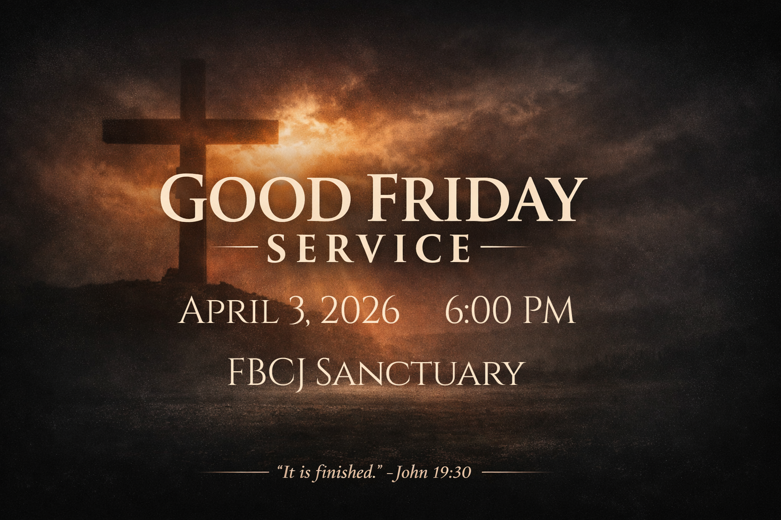 Good Friday Service